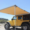 Retractable camping rooftop car roof side awning